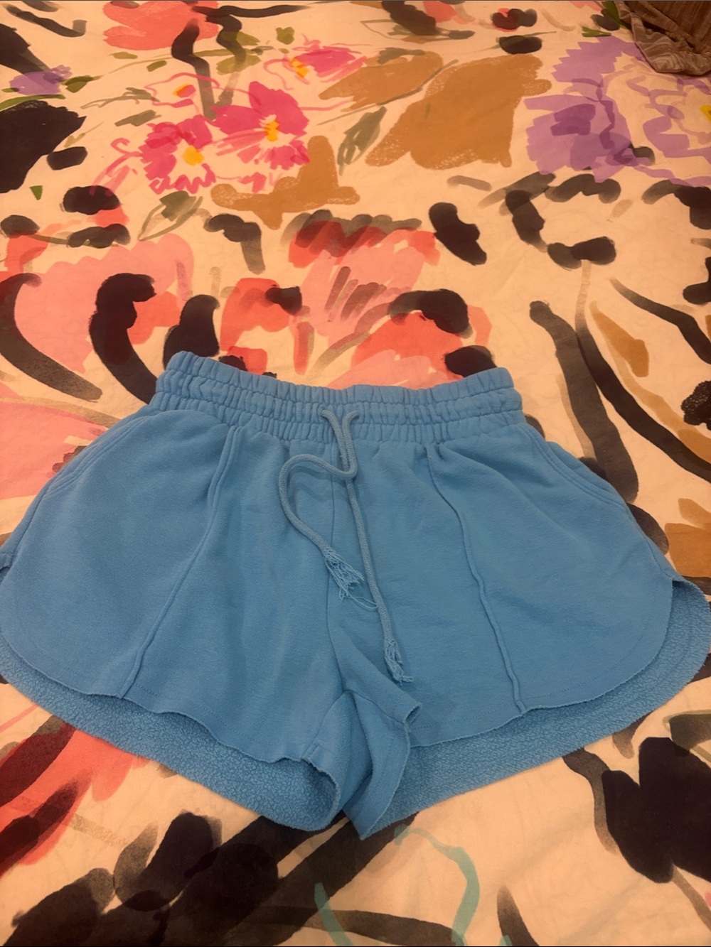 wild fable Light Blue Drawstring Athletic Shorts